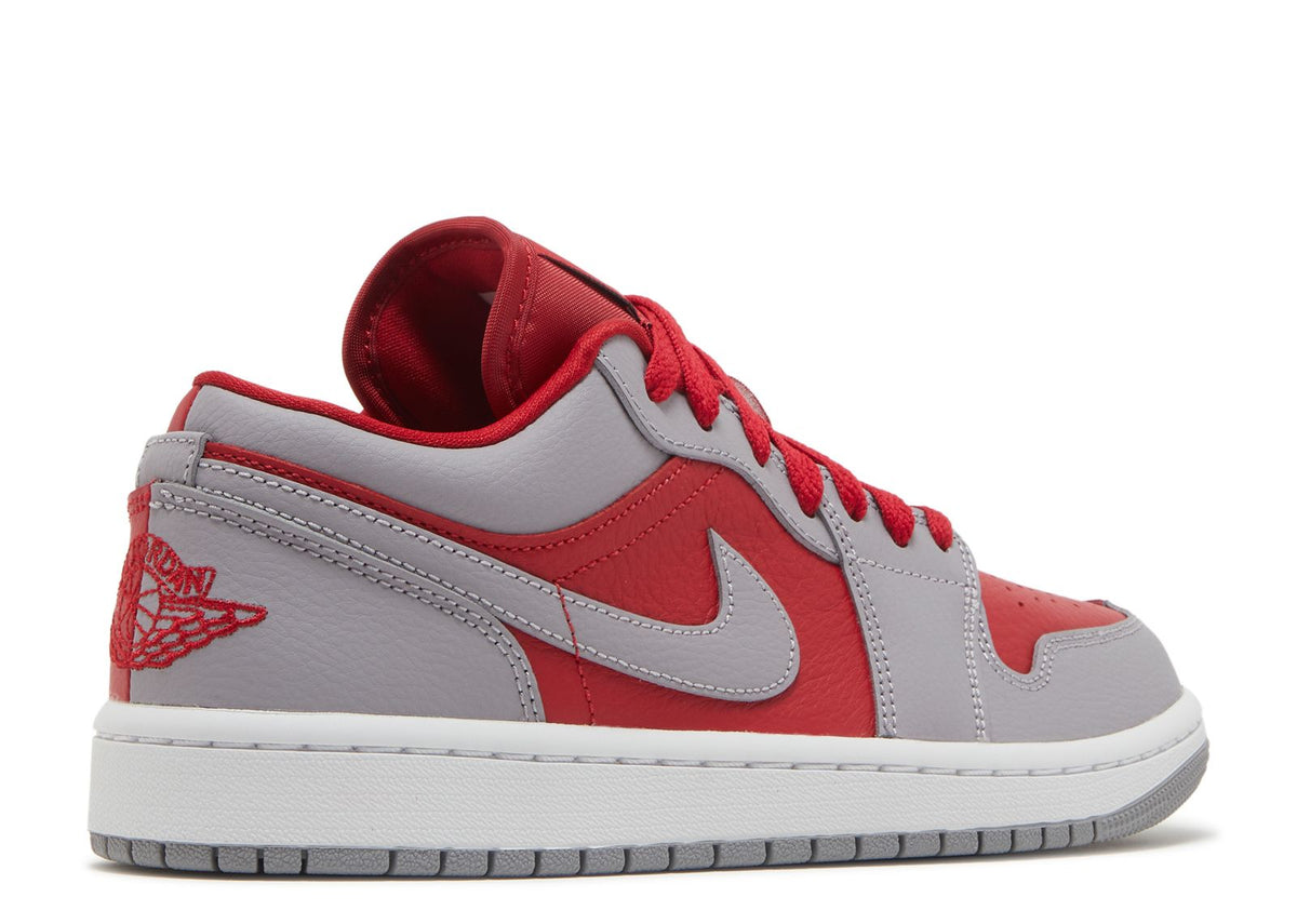 WMNS JORDAN 1 LOW SE 'SPLIT - GYM RED CEMENT GREY'