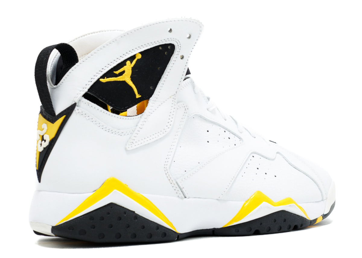 WMNS JORDAN 7 RETRO 'WHITE VARSITY MAIZE'