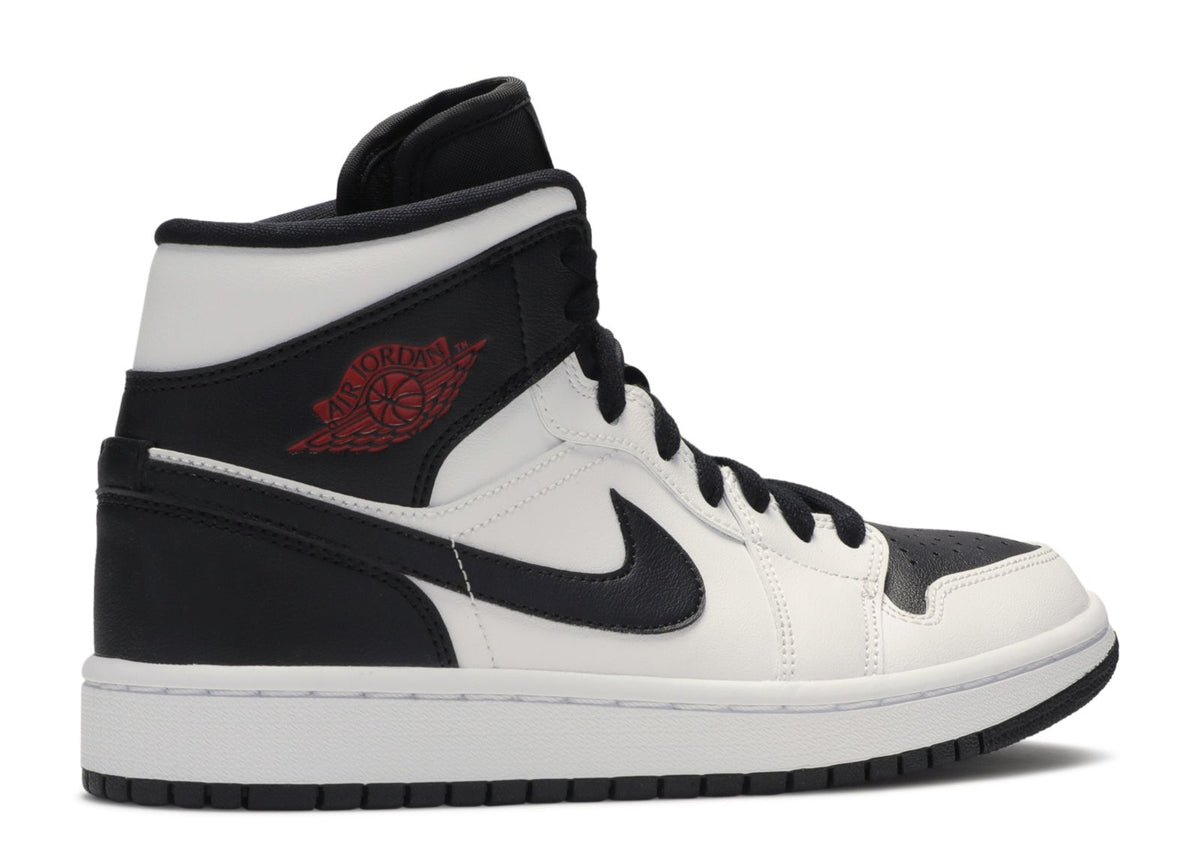WMNS JORDAN 1 MID 'WHITE BLACK'