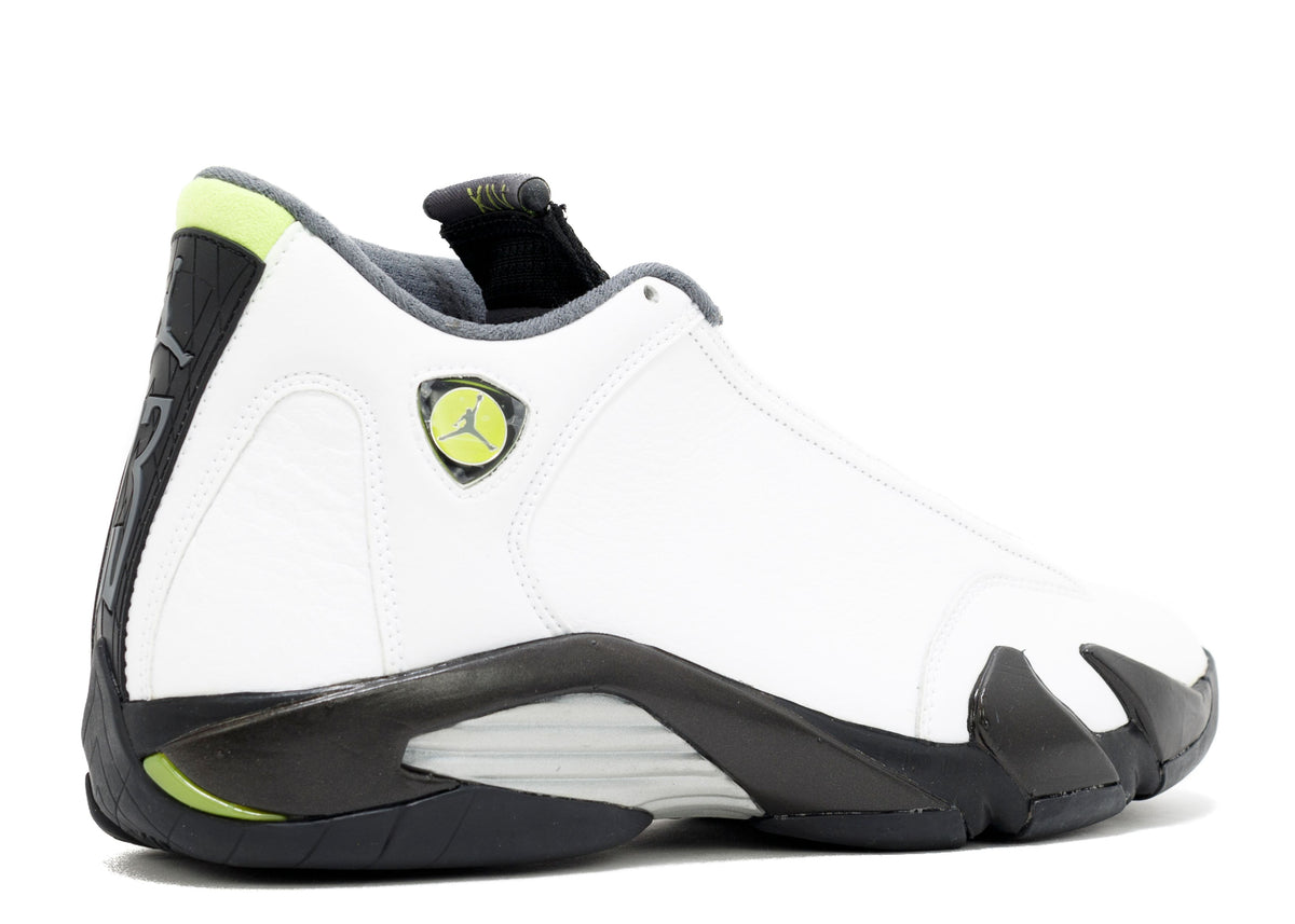 JORDAN 14 RETRO 'WHITE CHARTREUSE'