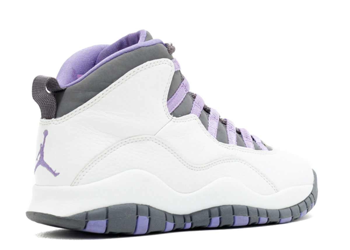 WMNS JORDAN 10 RETRO 'WHITE MEDIUM VIOLET'