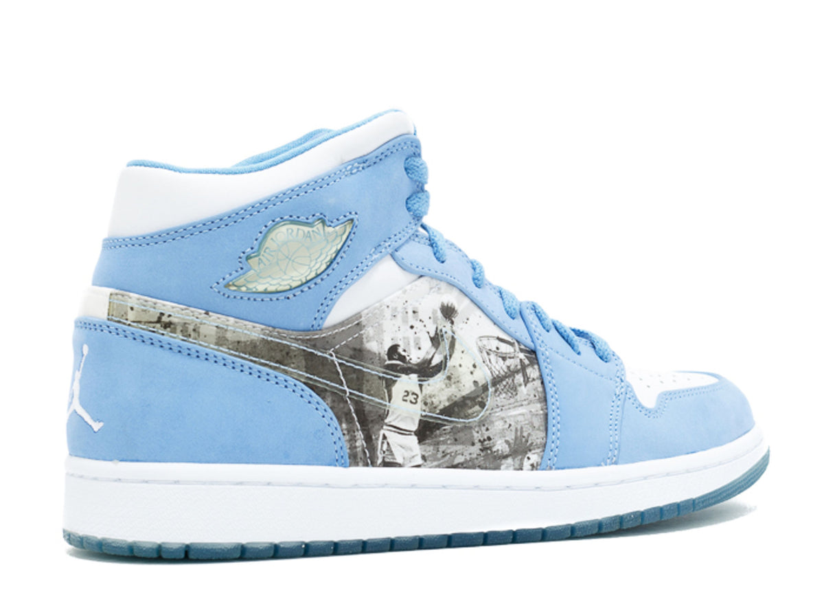 JORDAN 1 RETRO ALPHA 'WHITE UNIVERSITY BLUE'