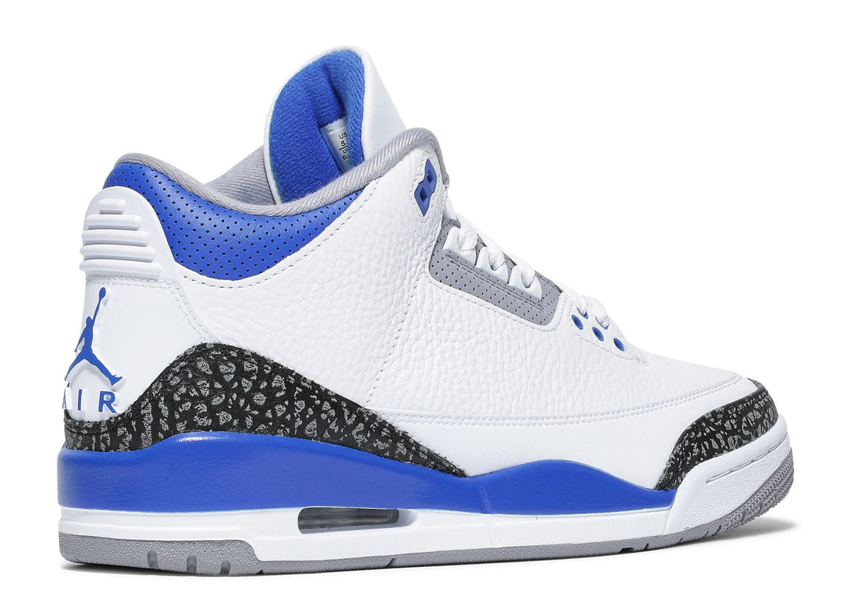 JORDAN 3 RETRO 'RACER BLUE'