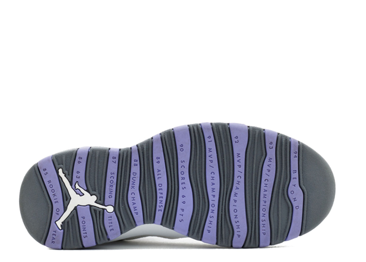 WMNS JORDAN 10 RETRO 'WHITE MEDIUM VIOLET'
