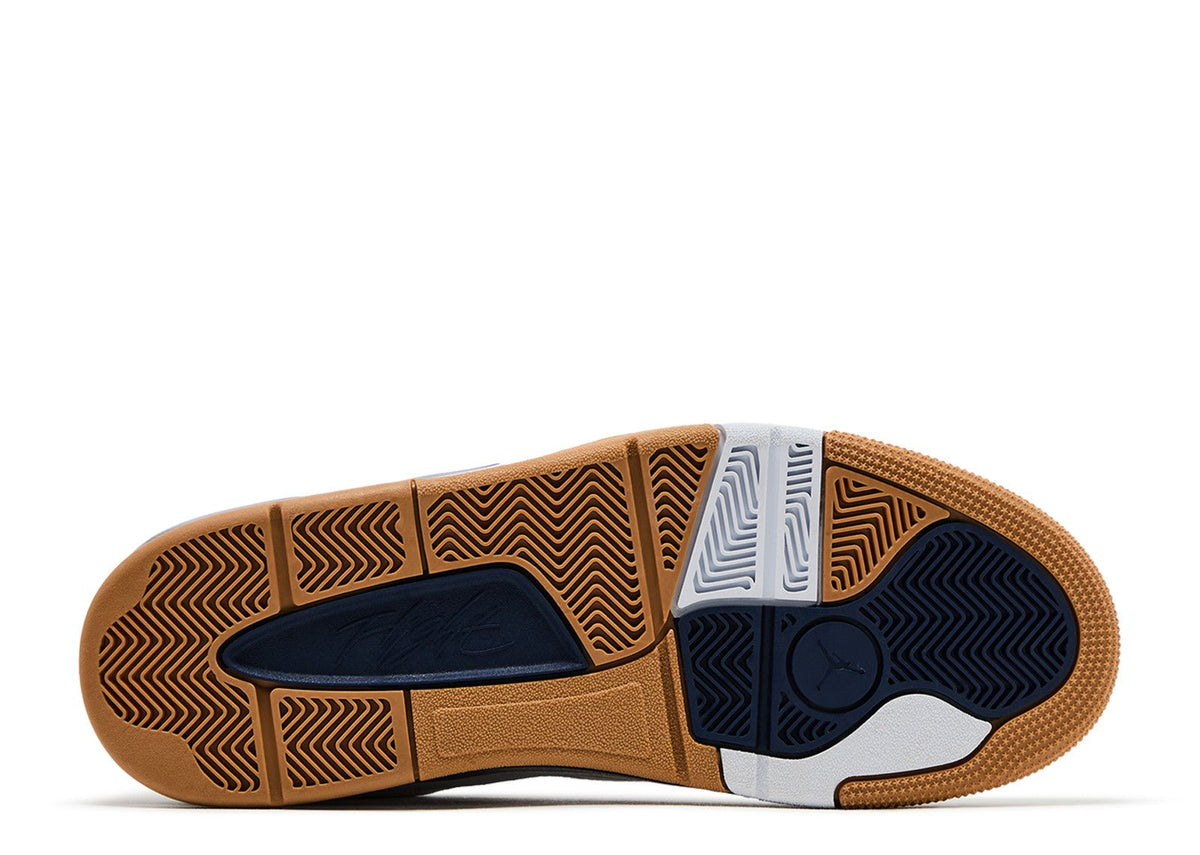 JORDAN FLIGHT COURT 'NEUTRAL GREY MIDNIGHT NAVY GUM'