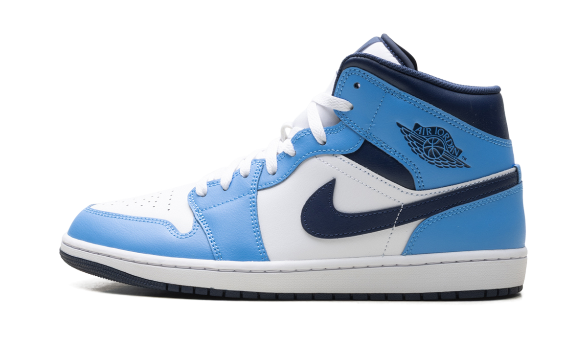 Jordan 1 Mid "University Blue Midnight Navy" DQ8426 405