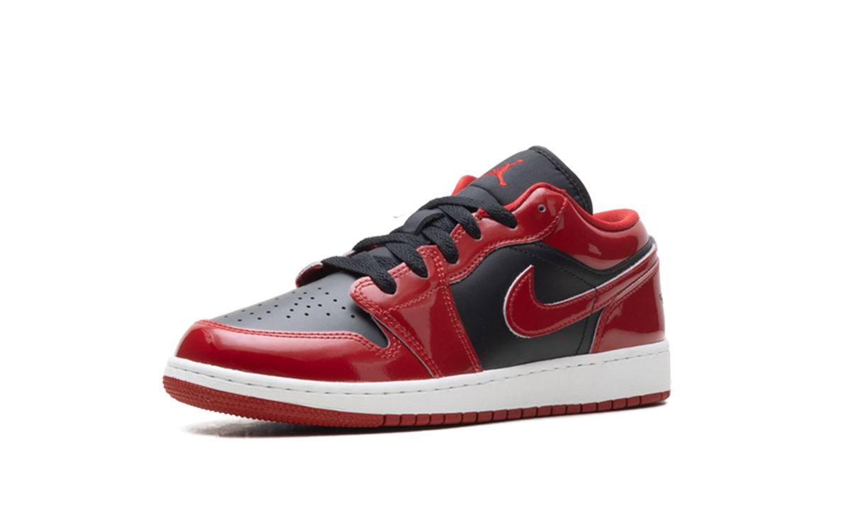 Air Jordan 1 Low SE GS "Patent Bred" HV4396 006
