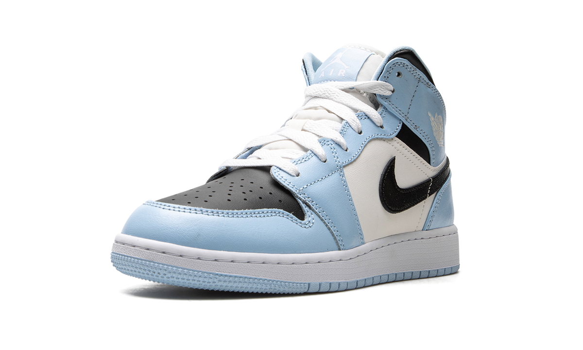 Air Jordan 1 Mid GS "Ice Blue" 555112 401