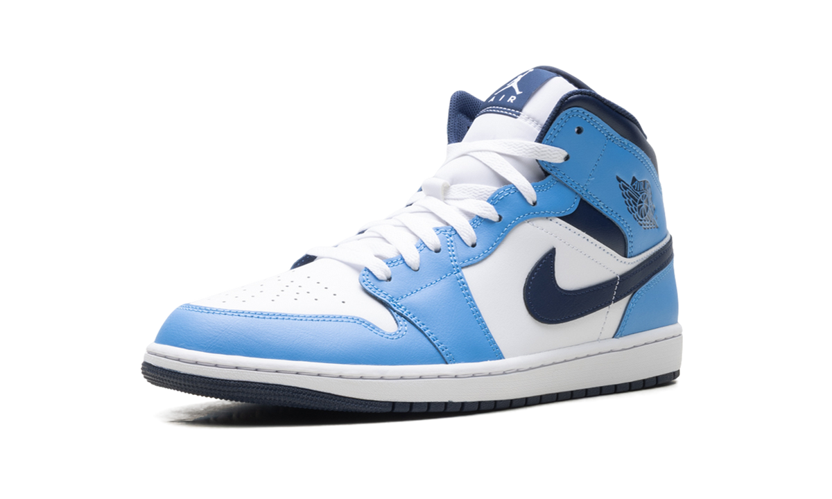 Jordan 1 Mid "University Blue Midnight Navy" DQ8426 405