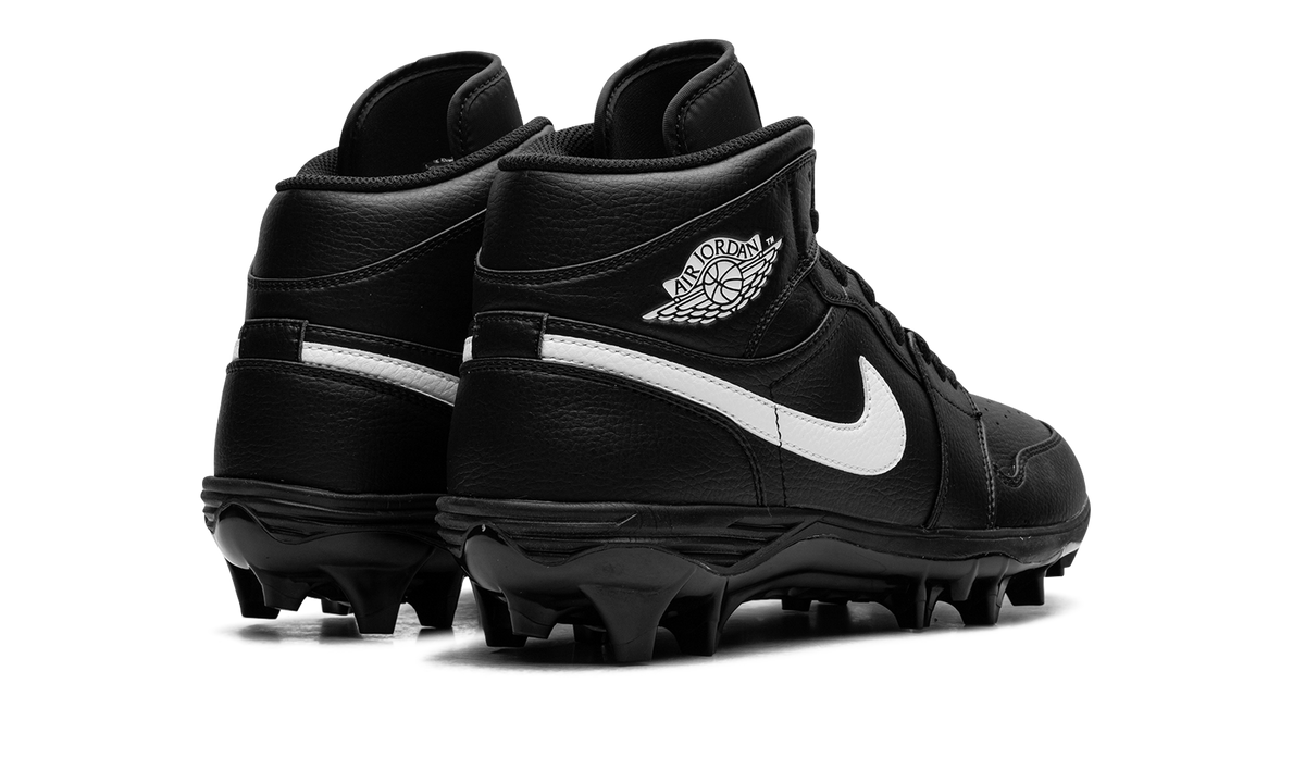 Jordan 1 Mid Cleat "Black / White" FJ6805 001
