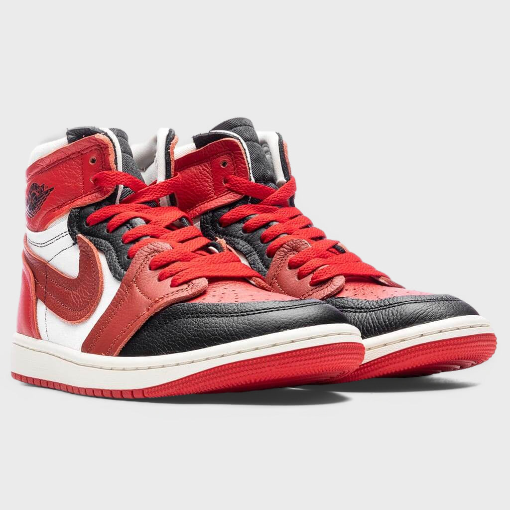 Women's Air Jordan 1 High MM - Sport Red/Dune Red/Black