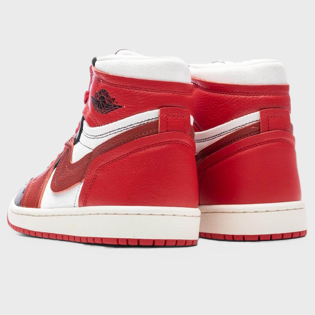Women's Air Jordan 1 High MM - Sport Red/Dune Red/Black