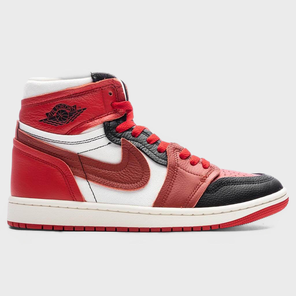 Women's Air Jordan 1 High MM - Sport Red/Dune Red/Black
