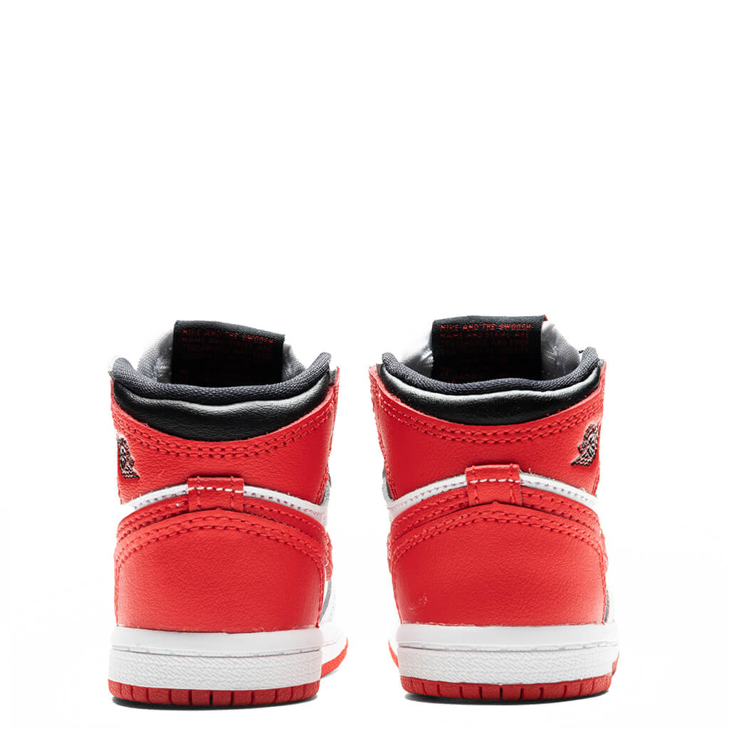 Air Jordan 1 Heritage (TD) - White/University Red/Black