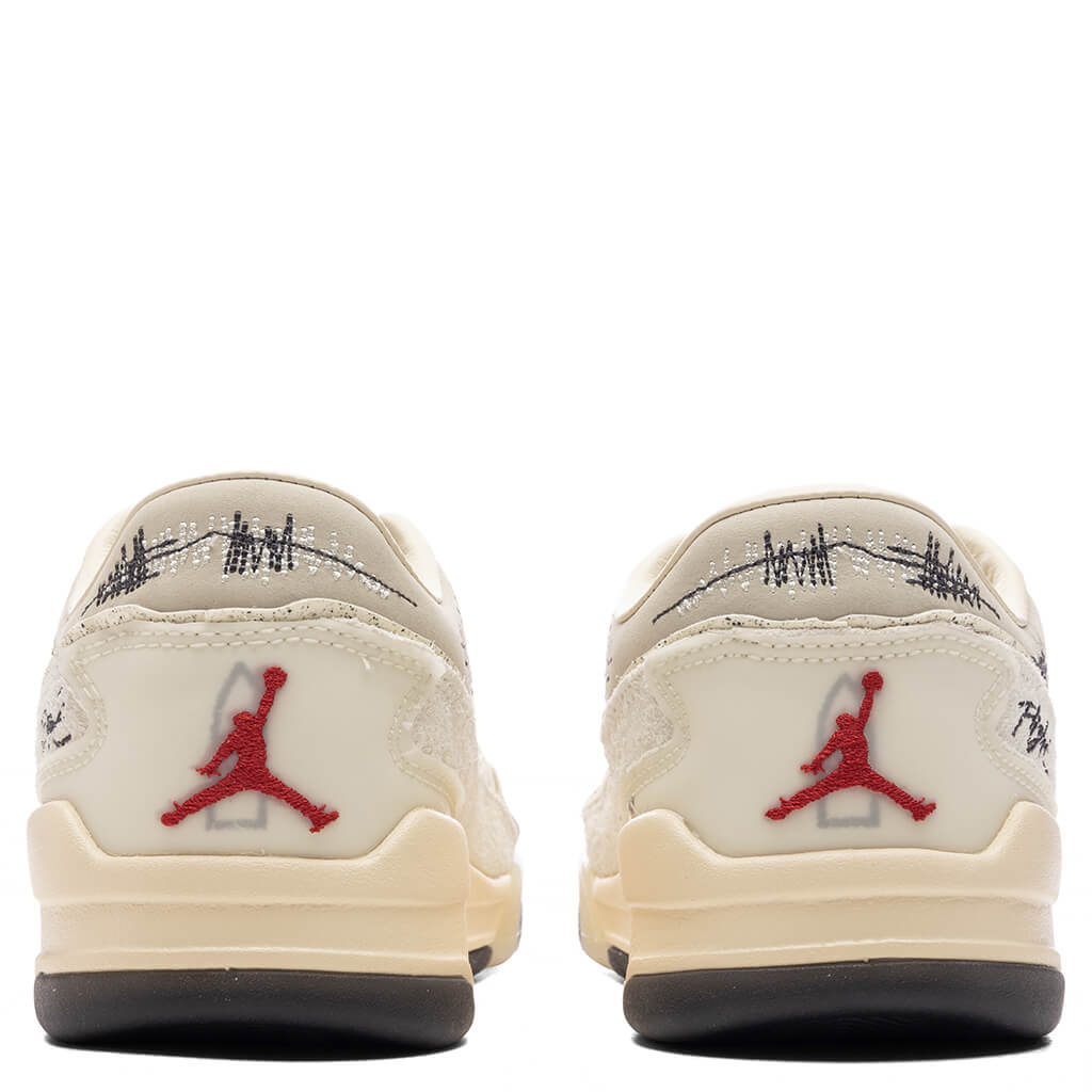 Women's Flight Court SP 'Crèpe' - Coconut Milk/Varsity Red/Muslin