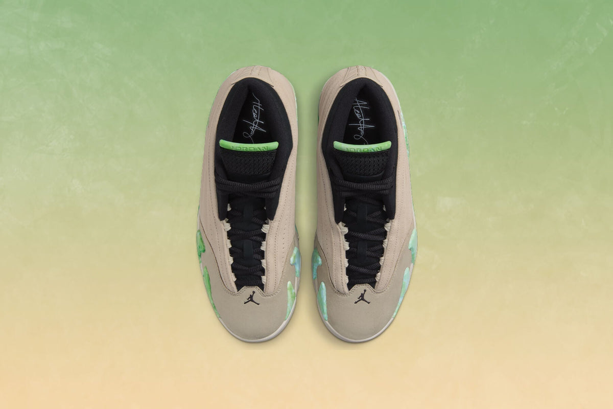 Women's 14 Retro Low SP - Light Sand/White