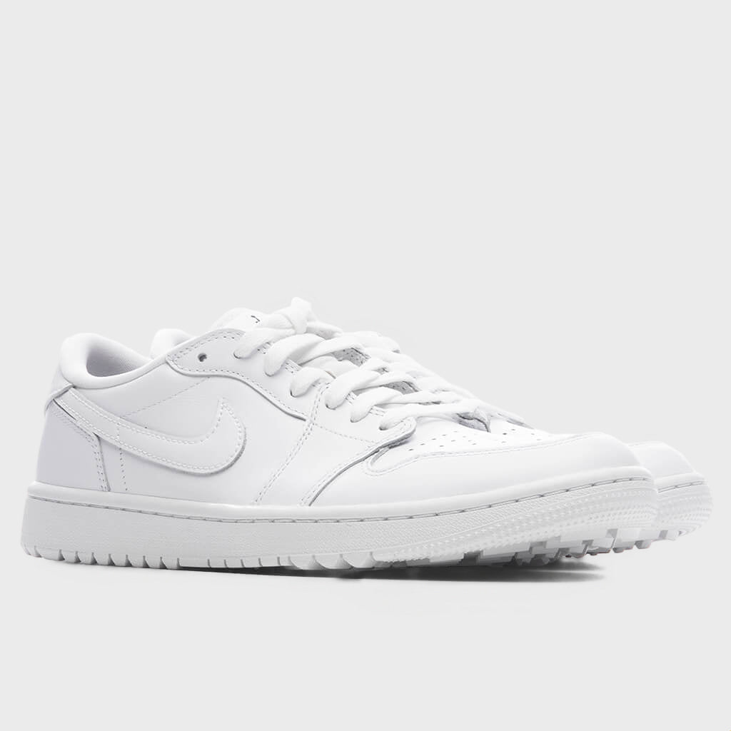 Air Jordan 1 Low G - White/Obsidian/White/White