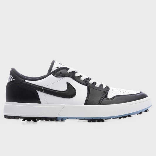 Air Jordan 1 Low G Spiked - White/Black/White