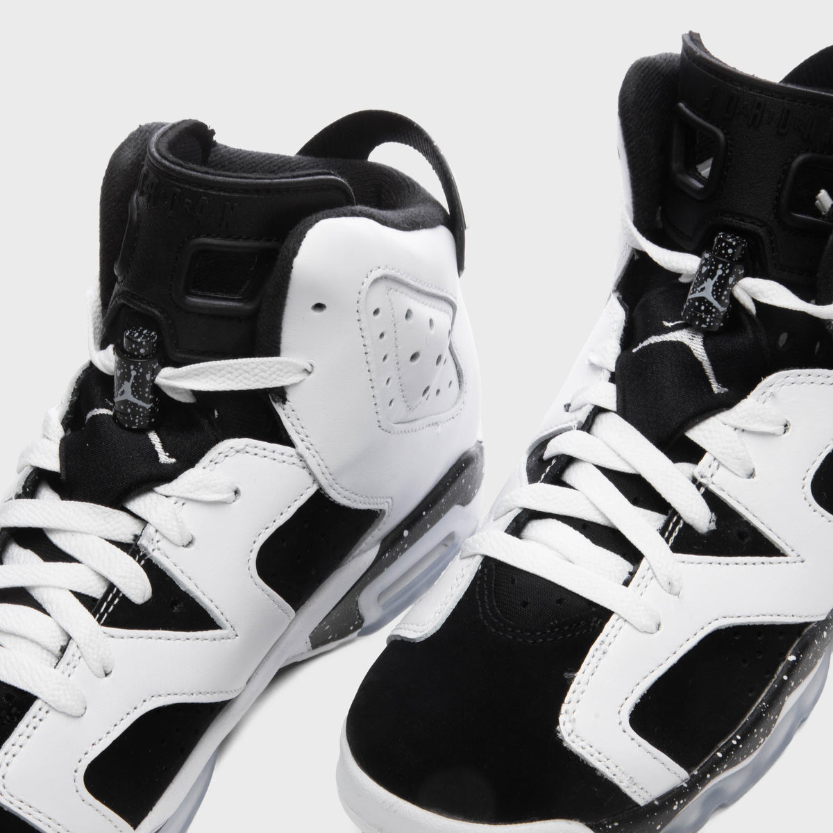 Air Jordan 6 Retro 'Oreo' (GS) - White/Black/Light Aqua