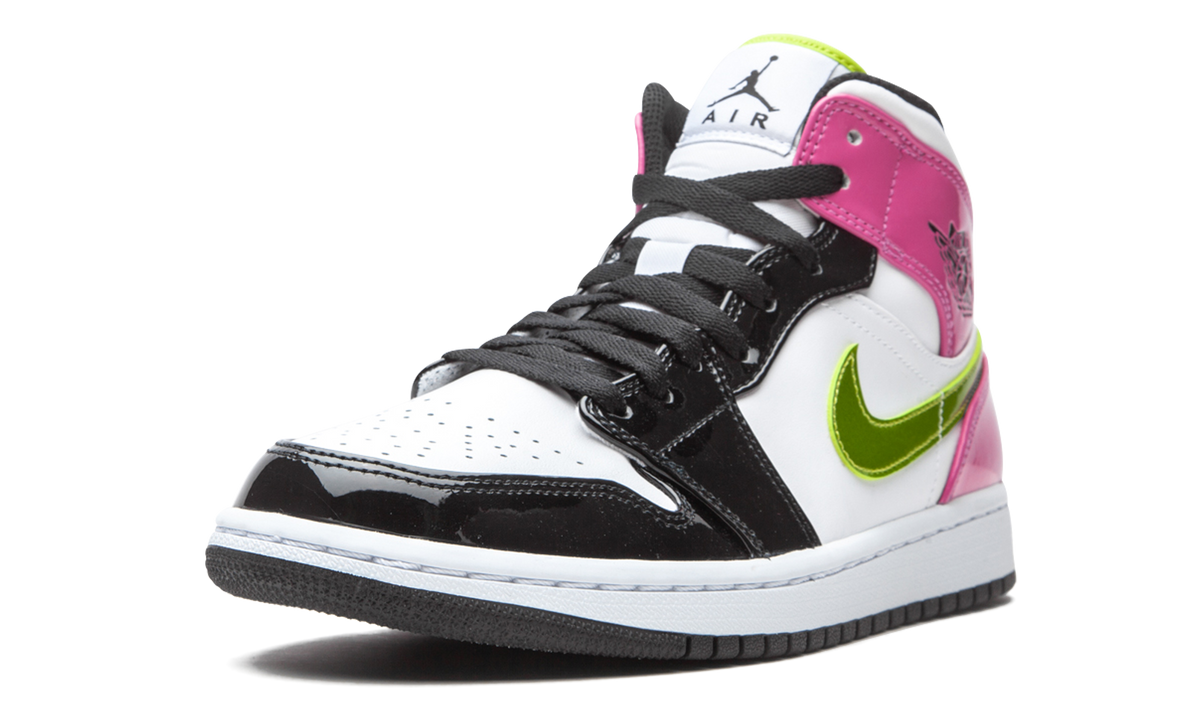 Air Jordan 1 Mid SE "Cyber / Active Fuchsia" CZ9834 100