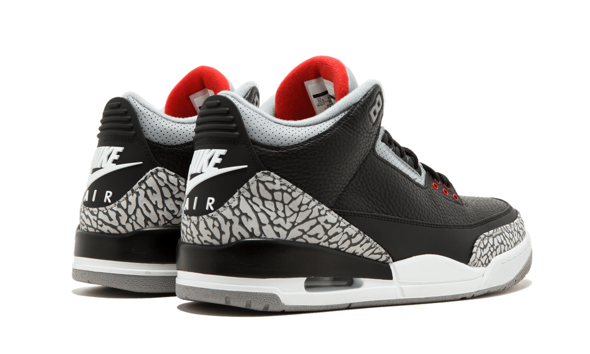 Air Jordan 3 Retro OG "Black Cement 2018" 854262 001