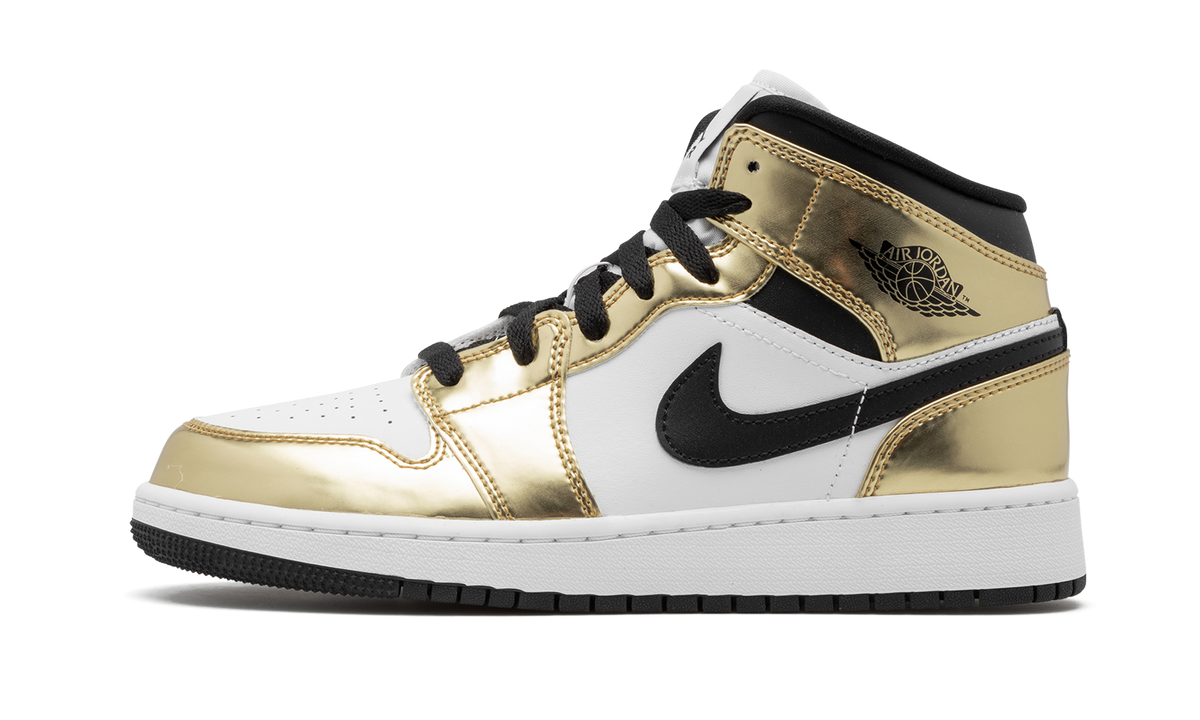 Air Jordan 1 Mid SE GS "Metallic Gold" DC1420 700