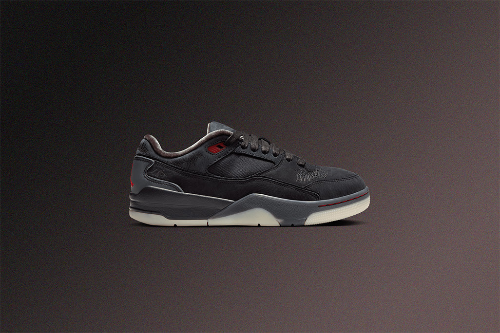 Women's Flight Court - Black/Varsity Red/Off Noir/Muslin