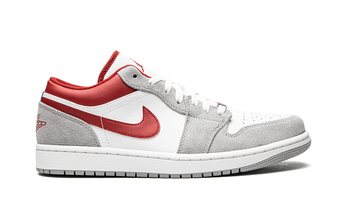 Air Jordan 1 Low SE "White / Grey / Red" DC6991 016