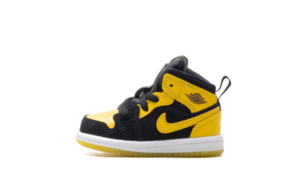 Jordan 1 Mid SE TD "Black/Varsity Maize-White" HJ5939 071