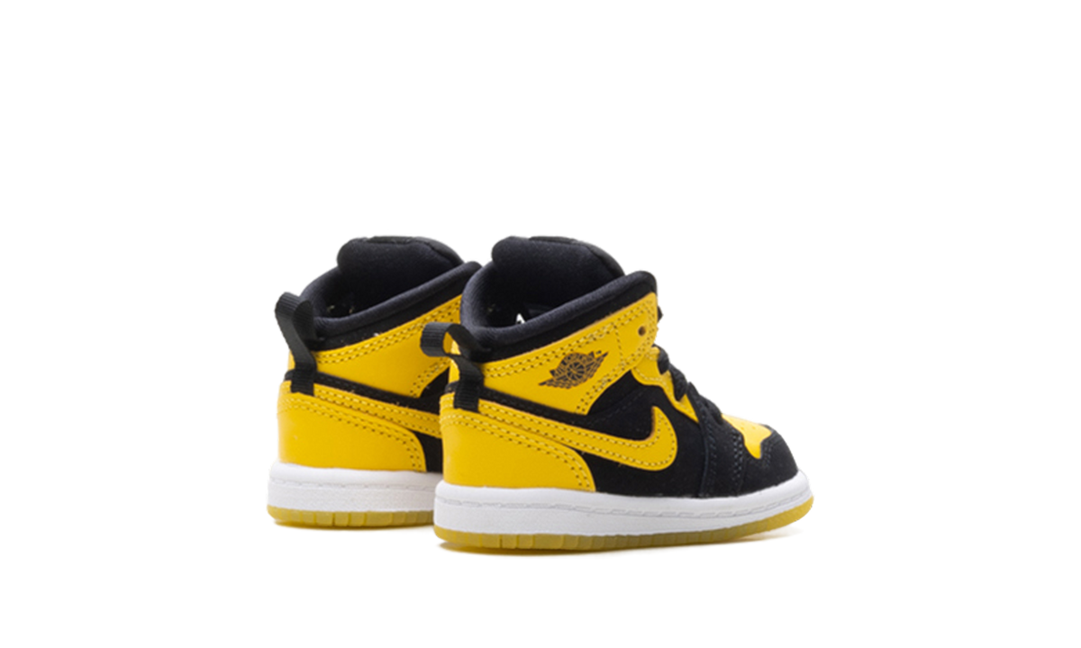 Jordan 1 Mid SE TD "Black/Varsity Maize-White" HJ5939 071