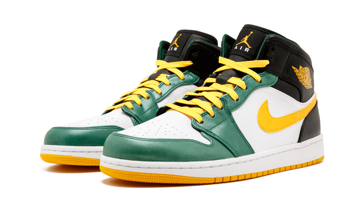 Air Jordan 1 Mid "Sonics" 554724 307