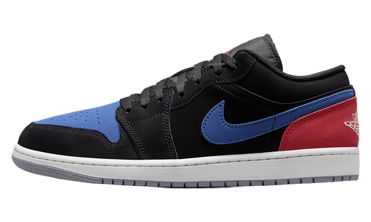 Air Jordan 1 Low "Black True Blue Summit White" 553558 049