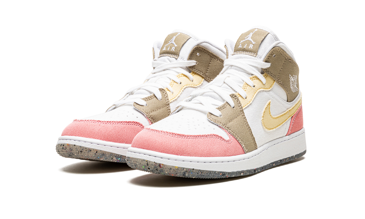 Jordan 1 Mid GS "Pastel Vivid Green Grind" DJ0338 100
