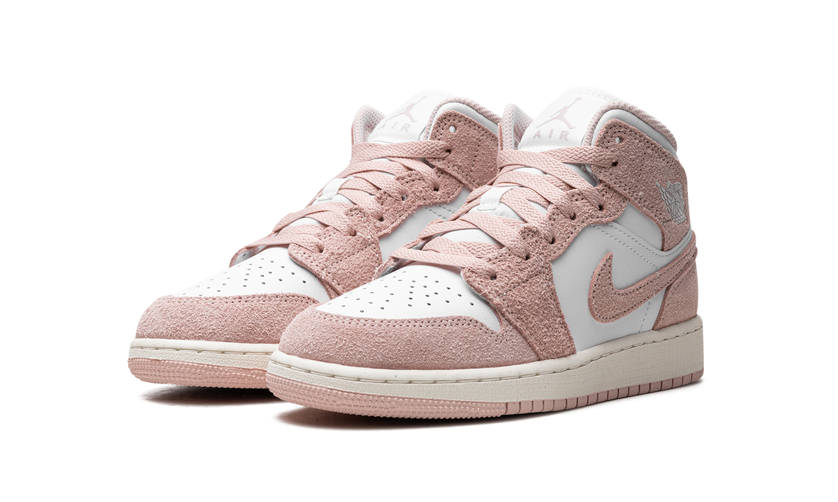 Air Jordan 1 Mid SE GS "LEGEND PINK" FN7432 161