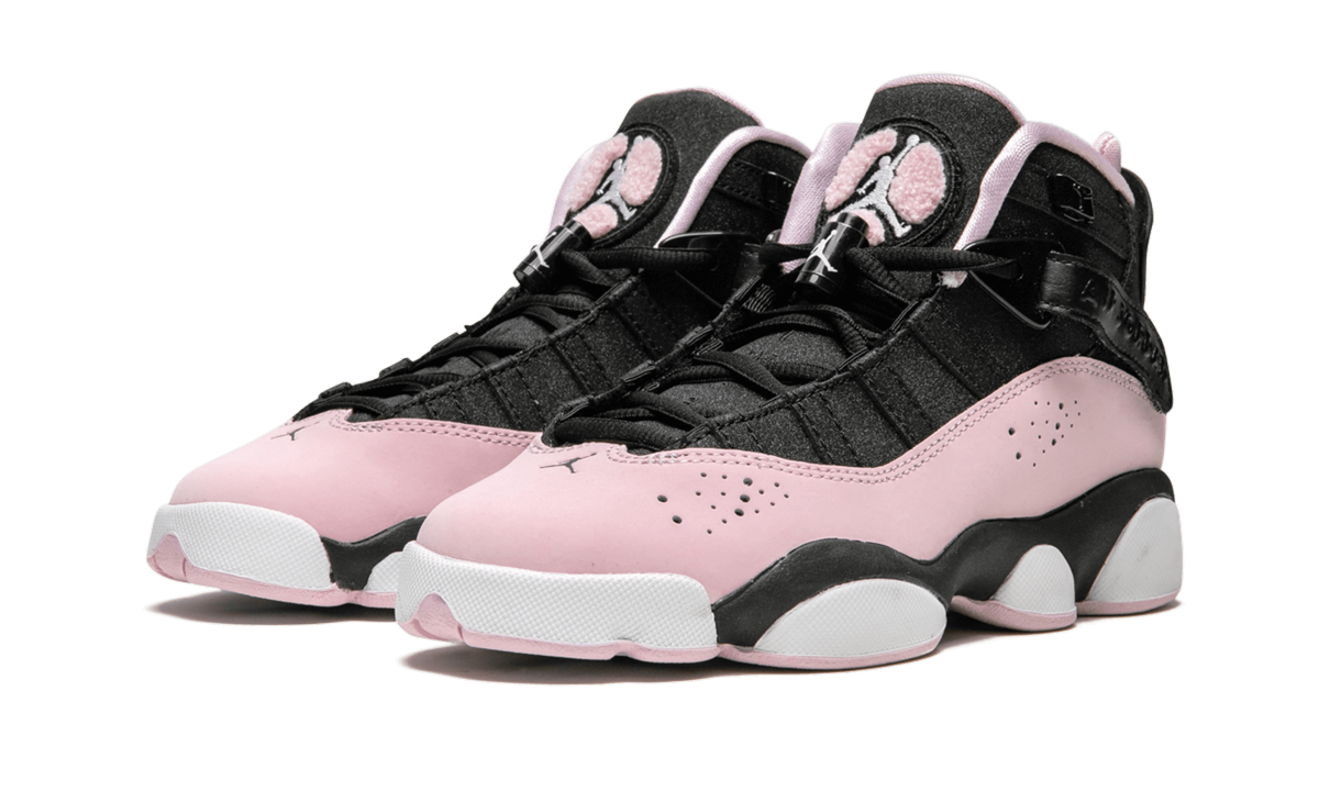 Jordan 6 Rings GS "Black Pink Foam" 323399 006