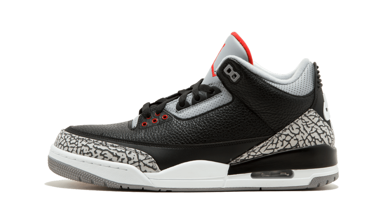 Air Jordan 3 Retro OG "Black Cement 2018" 854262 001