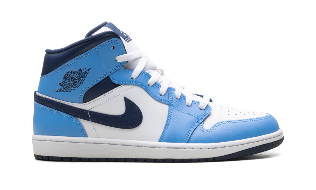 Jordan 1 Mid "University Blue Midnight Navy" DQ8426 405