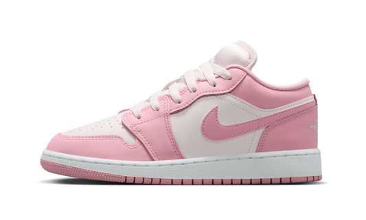 Air Jordan 1 Low GS "Medium Soft Pink White'" 553560-614