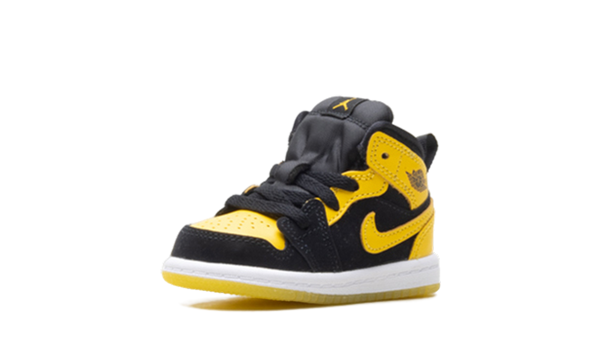 Jordan 1 Mid SE TD "Black/Varsity Maize-White" HJ5939 071