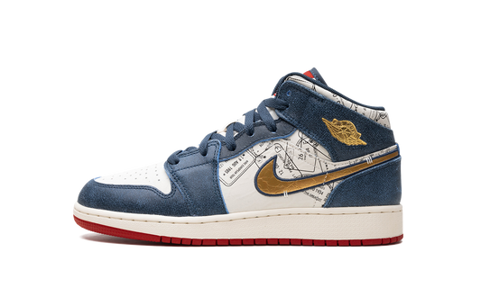 Air Jordan 1 Mid SE GS "Take Flight" FN1353 400