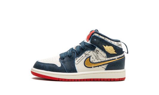 Air Jordan 1 Mid SE PS "Take Flight" FN1352 400