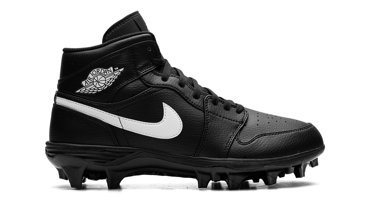 Jordan 1 Mid Cleat "Black / White" FJ6805 001