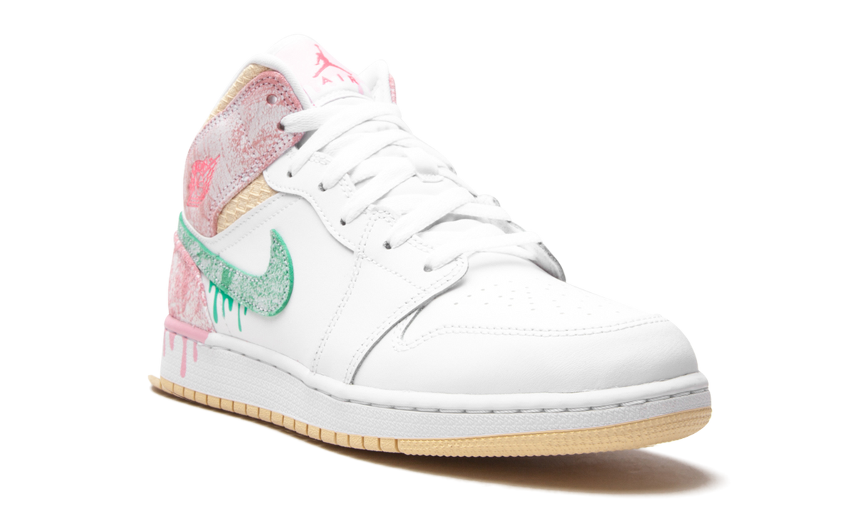 Air Jordan 1 Mid SE GS "Ice Cream" DD1666 100
