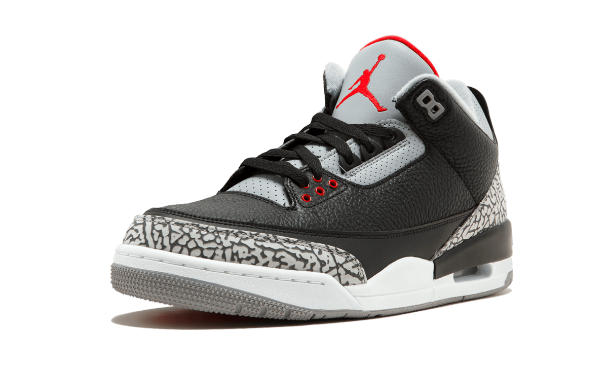 Air Jordan 3 Retro OG "Black Cement 2018" 854262 001