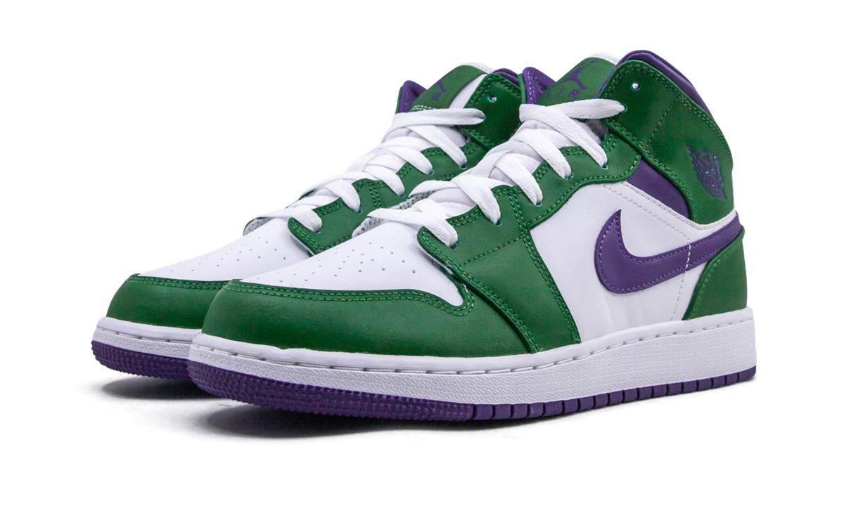 Air Jordan 1 Mid GS "Hulk" 554725 300