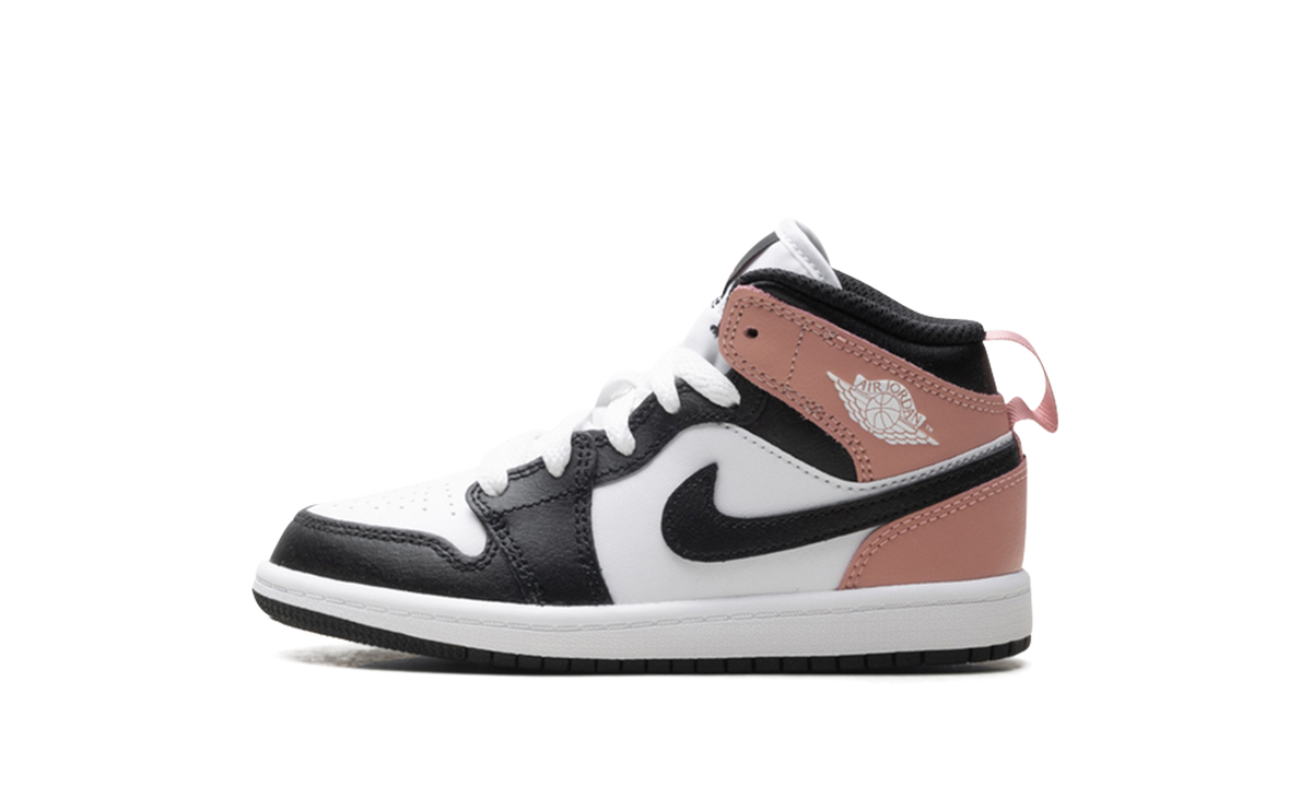 Jordan 1 Mid PS "White Rust Pink Black" DQ8424 100