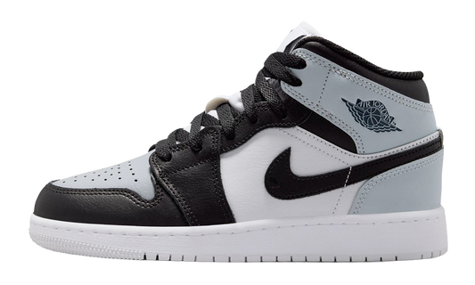 Air Jordan 1 Mid GS "Black Aura Squadron Blue" DQ8423 002