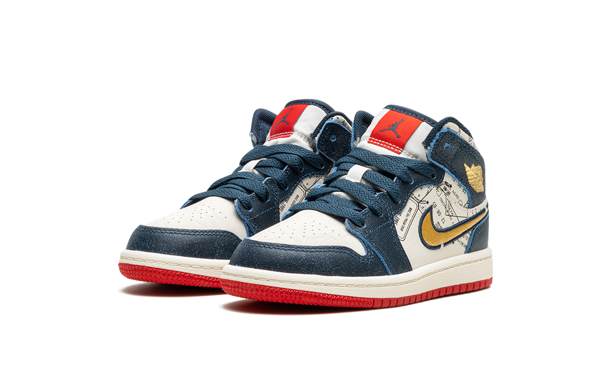 Air Jordan 1 Mid SE PS "Take Flight" FN1352 400